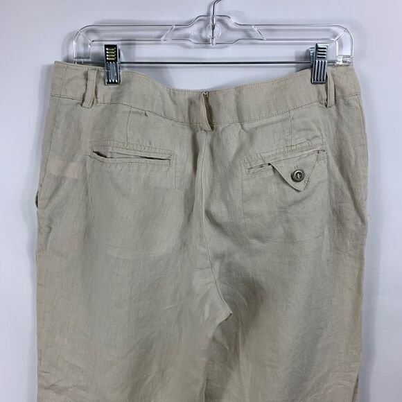Willi Smith Women's Khaki Wide Leg Pants size 8 - Picture 5 of 6